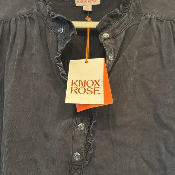 BRAND NEW with tags | Knox Rose | Black Blouse | size XL - Picture 3 of 7